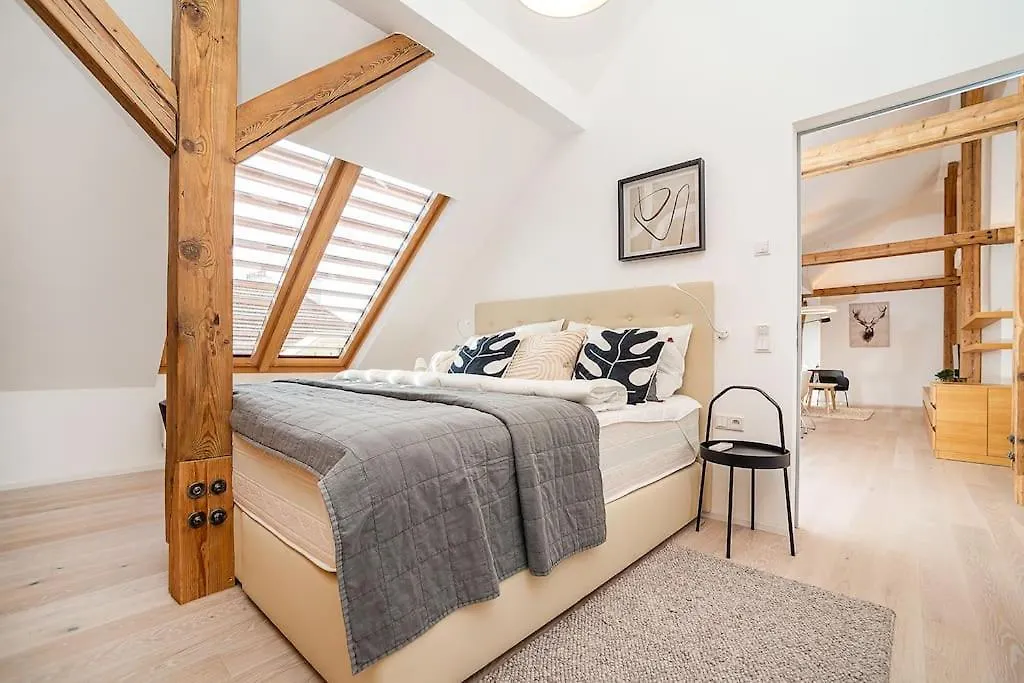 Fantastic Attic Apt With Big Terrace Praga