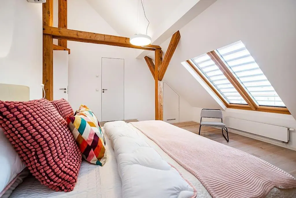 Fantastic Attic Apt With Big Terrace Praga